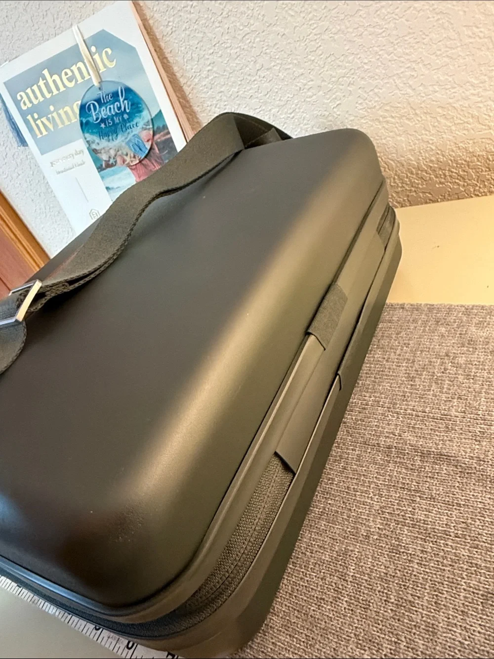 NEW Samsonite Virtuosa Train Case Pine Green Hard Shell